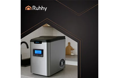 Výrobník ledových kostek – 3 velikosti s LCD displejem