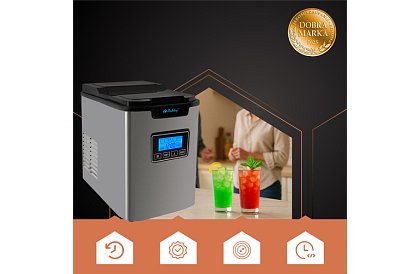 Výrobník ledových kostek – 3 velikosti s LCD displejem