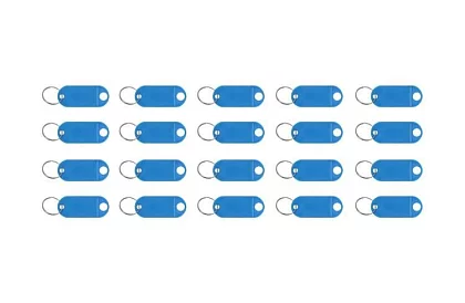 Klíčenky pro snadnou identifikaci – 100 ks, barevné