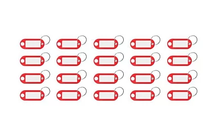 Klíčenky pro snadnou identifikaci – 100 ks, barevné