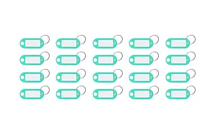 Klíčenky pro snadnou identifikaci – 100 ks, barevné