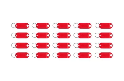 Klíčenky pro snadnou identifikaci – 100 ks, barevné