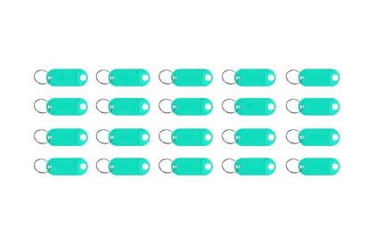 Klíčenky pro snadnou identifikaci – 100 ks, barevné