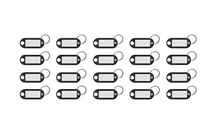 Klíčenky pro snadnou identifikaci – 100 ks, barevné