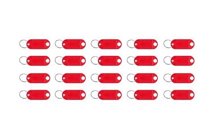 Klíčenky pro snadnou identifikaci – 100 ks, barevné