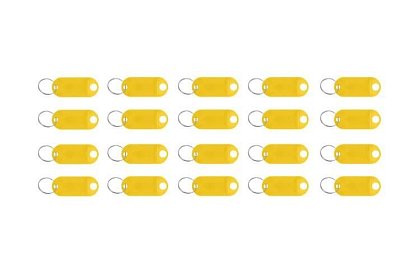 Klíčenky pro snadnou identifikaci – 100 ks, barevné
