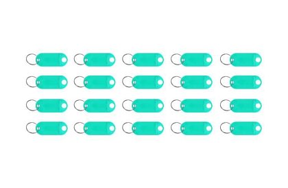 Klíčenky pro snadnou identifikaci – 100 ks, barevné