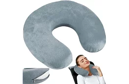 Cestovní polštář - šedý