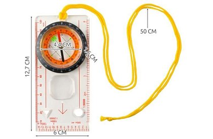 Mapový kompas K7953 – spolehlivá orientace v terénu