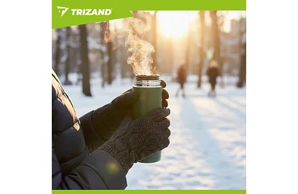 Dotykové rukavice - černé