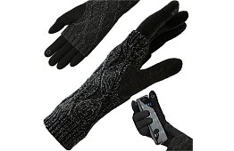 Dotykové rukavice - černé