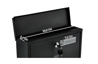 Dopisní schránka – černá