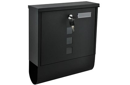 Dopisní schránka – černá