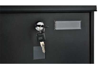 Dopisní schránka – černá