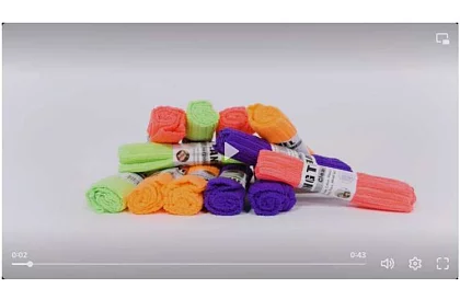 Utěrky z mikrovlákna - sada 12 kusů.