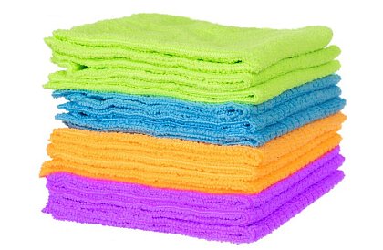 Utěrky z mikrovlákna - sada 12 kusů.