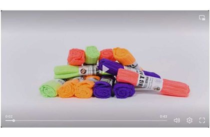 Utěrky z mikrovlákna - sada 12 kusů.