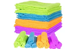 Utěrky z mikrovlákna - sada 12 kusů.