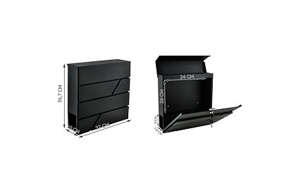 Poštovní schránka – antracit