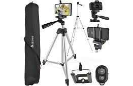 Stativ na telefon, fotoaparát a digitální zařízení – stabilní a přenosný - sada