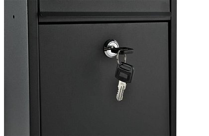 Poštovní schránka černá