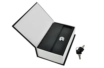 Trezor – krabička ukrytá v knize 18 × 11,5 cm