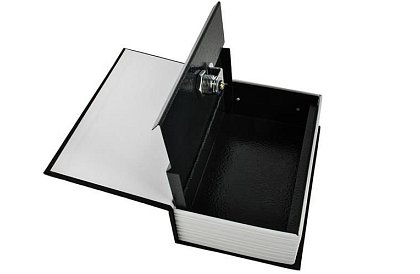 Trezor – krabička ukrytá v knize 18 × 11,5 cm