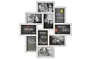Rámeček na 10 fotografií – bílý