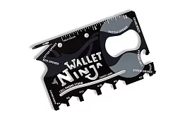 Wallet Ninja 18v1 - Multifunkční karta do každé peněženky.