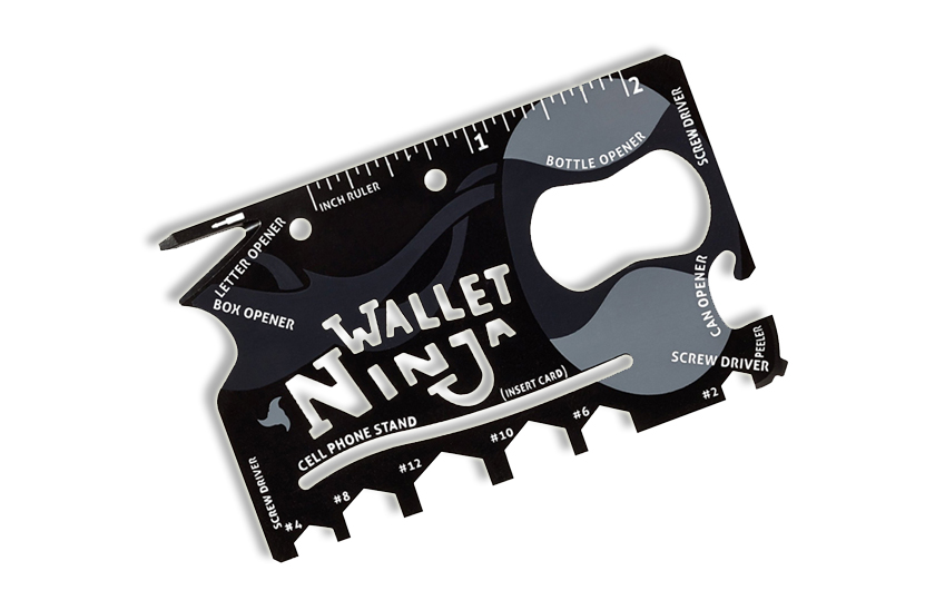 Multifunkční karta Ninja Wallet 18v1