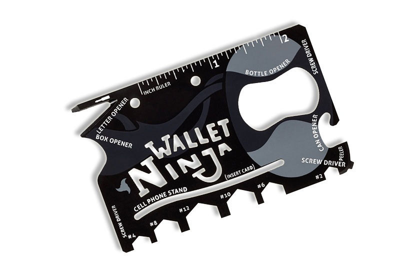 Levně Multifunkční karta Ninja Wallet 18v1