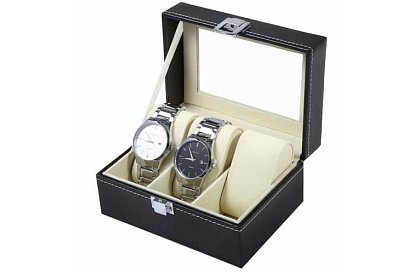 Organizér – šperkovnice na hodinky - 3 přihrádky