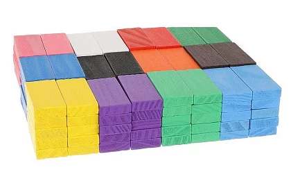 Dřevěné domino Culodrome – 1131 dílků