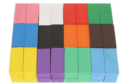 Dřevěné domino Culodrome – 1131 dílků