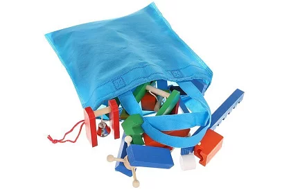 Dřevěné domino Culodrome – 1131 dílků