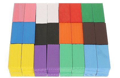 Dřevěné domino Culodrome – 1131 dílků