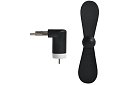 Mini ventilátor Micro USB – černý