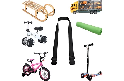 Balanční popruh pro kolo – popruh k přenášení