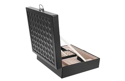 Šperkovnice na klíč BEAUTYLUSHH – Černá