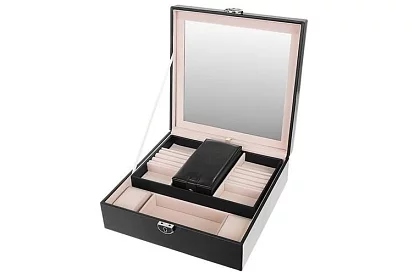 Šperkovnice na klíč BEAUTYLUSHH – Černá