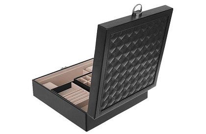 Šperkovnice na klíč BEAUTYLUSHH – Černá