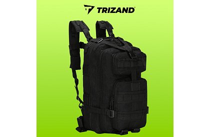 Taktický vojenský batoh XL TRIZAND černý – 35 l