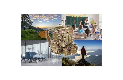 Velký CAMO vojenský batoh TRIZAND – 45 l