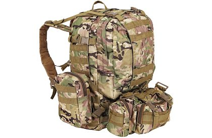 Velký CAMO vojenský batoh TRIZAND – 45 l