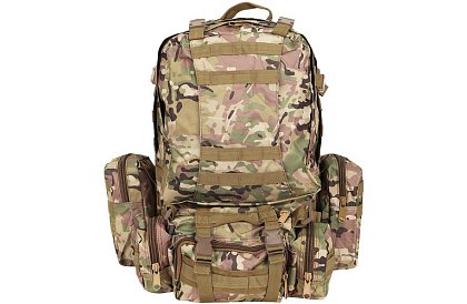 Velký CAMO vojenský batoh TRIZAND – 45 l
