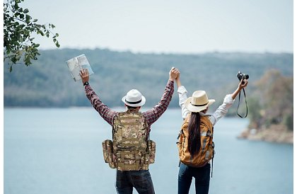 Velký CAMO vojenský batoh TRIZAND – 45 l