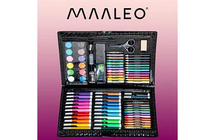 Výtvarná malířská sada v kufru – 86 ks