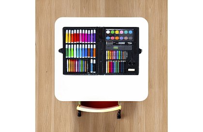 Výtvarná malířská sada v kufru – 86 ks