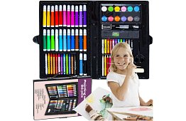Výtvarná malířská sada v kufru – 86 ks