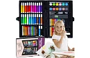 Výtvarná malířská sada v kufru – 86 ks